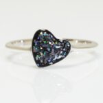 Crystallure Heart Memorial Ring for Ashes